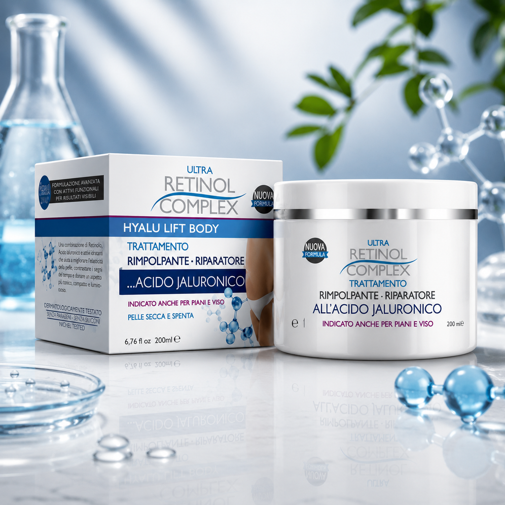 Tratamiento Corporal Reafirmante con Ácido Hialurónico – Hidratación Profunda, Elasticidad y Piel Más Suave y Tonificada – 250 mL