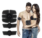 Kit Massageador Abdominal EMS Profesional – Electroestimulación Muscular para Tonificar, Relajar y Fortalecer el Abdomen