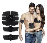 Kit Massageador Abdominal EMS Profesional – Electroestimulación Muscular para Tonificar, Relajar y Fortalecer el Abdomen