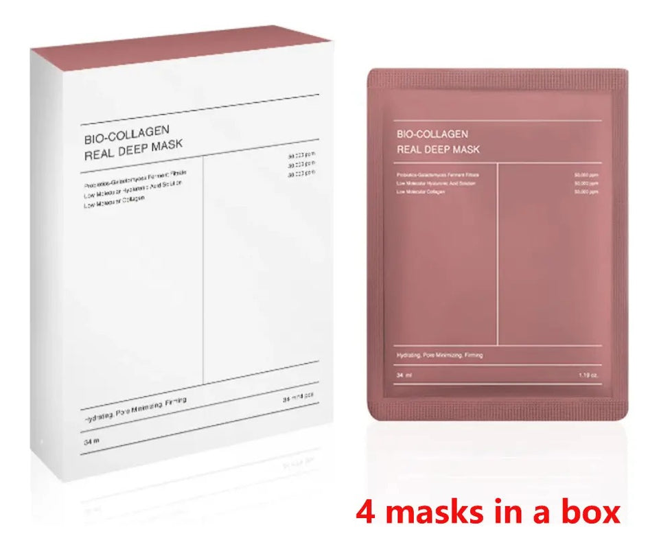 Pack de 5 Mascarillas Faciales de Colágeno – Hidratación, Firmeza y Rejuvenecimiento de la Piel