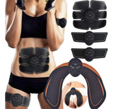 Pack Fitness EMS Completo – Estimulador Muscular de Glúteos + Kit Abdominal EMS para Tonificar y Fortalecer el Cuerpo