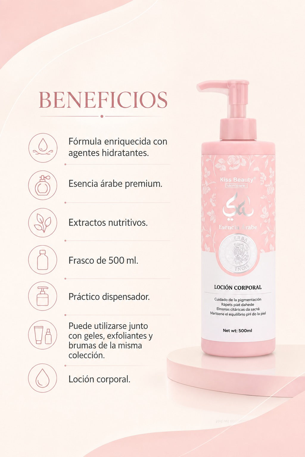 Loción Corporal Arabian Essence 500 ml