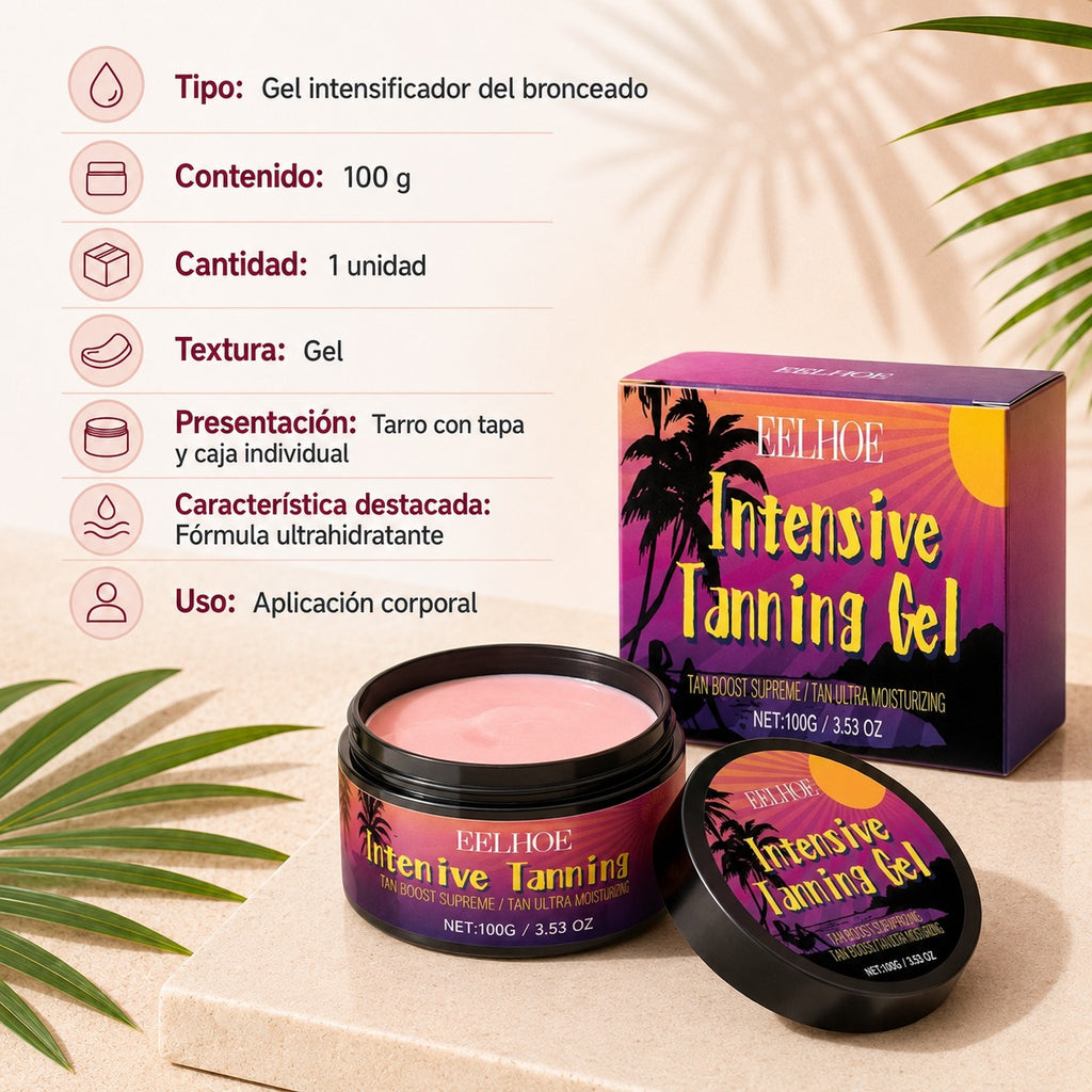 Gel Intensificador del Bronceado EELHOE 100 g