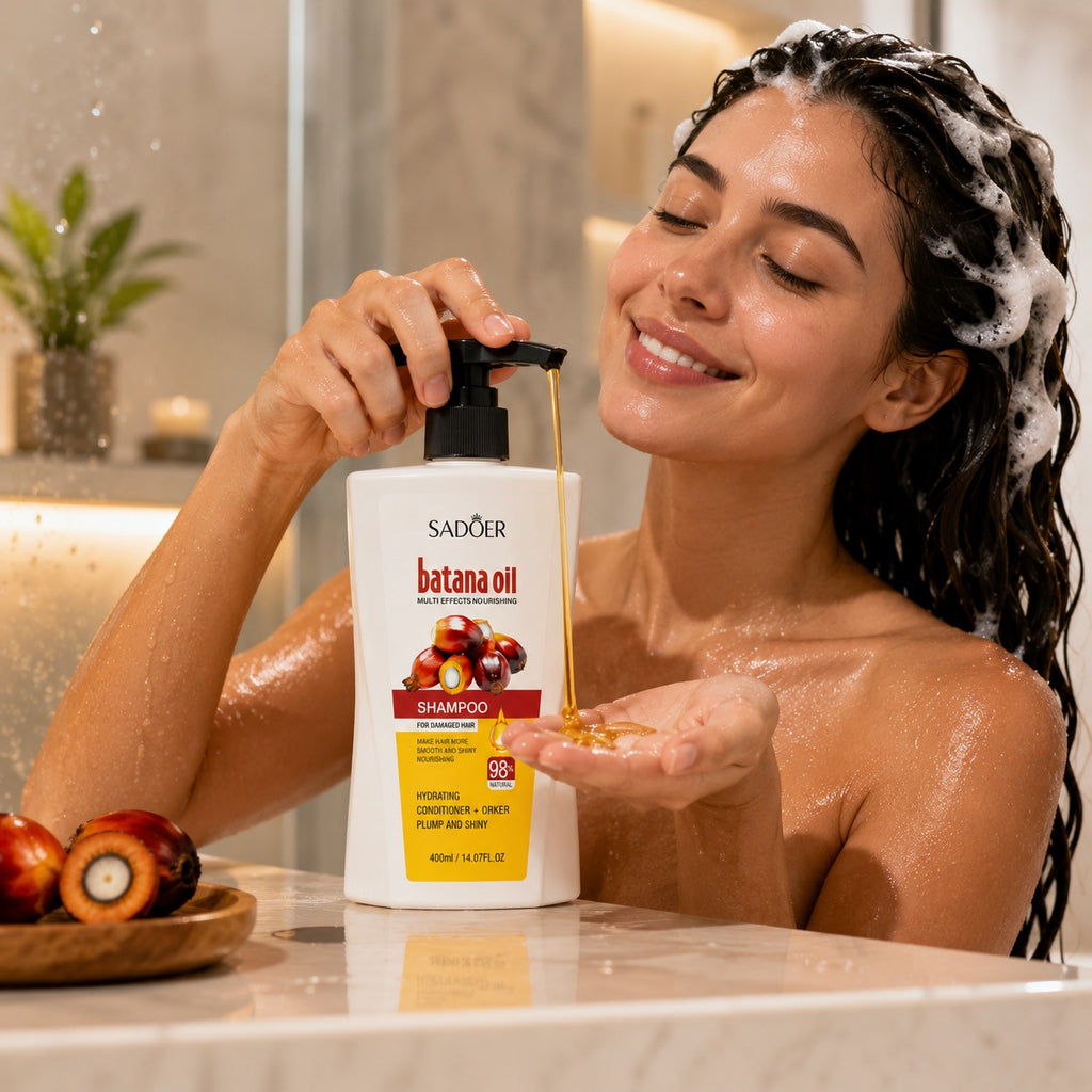 Shampoo SADOER con Óleo de Batana 400 ml