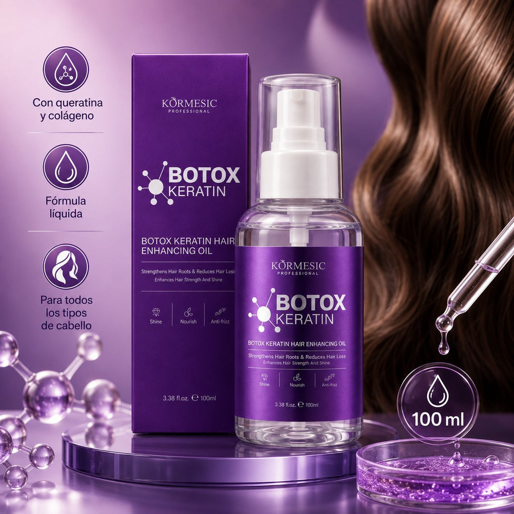 Óleo Capilar KORMESIC Botox Keratin 100 ml