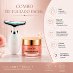 Combo Crema Facial Antiseñales + Masajeador Facial