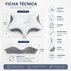 Almohada Cervical Ortopédica 2 en 1