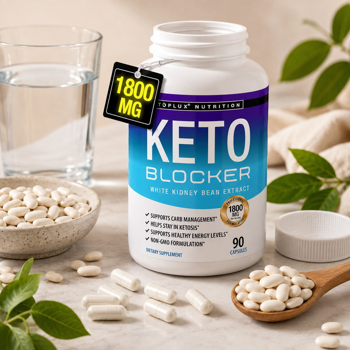 TOPLUX Nutrition Keto Blocker 1800 mg