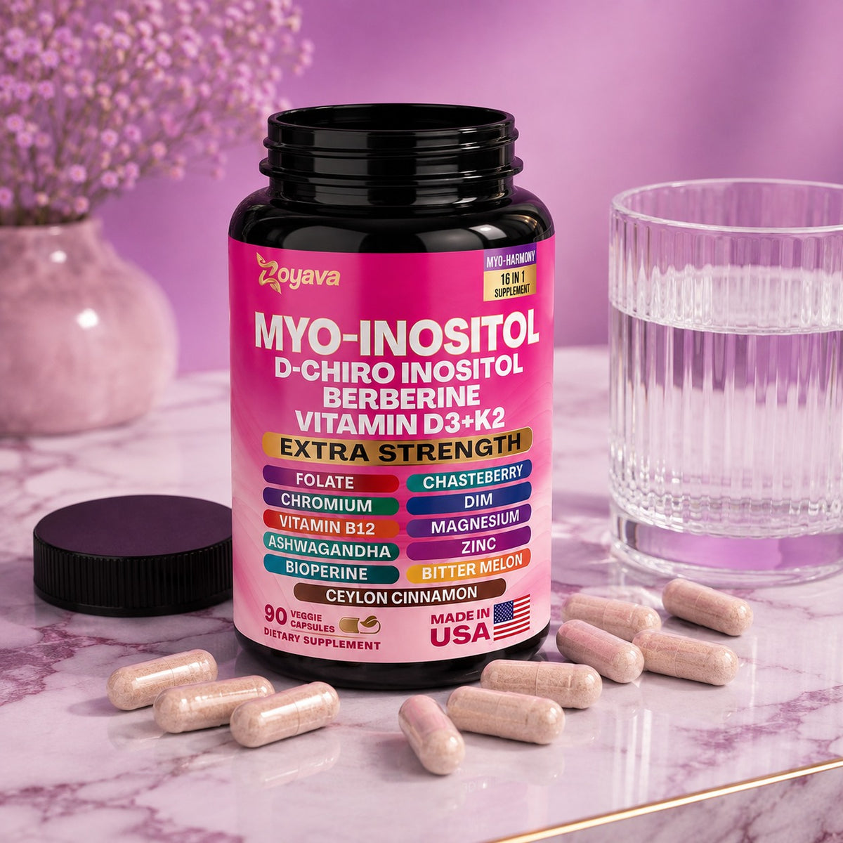 Zoyava Myo-Inositol 16 en 1