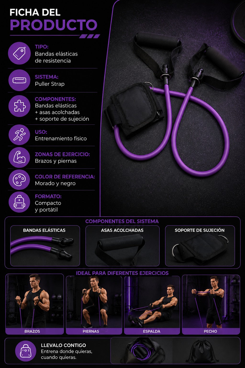 Bandas Elásticas Puller Strap