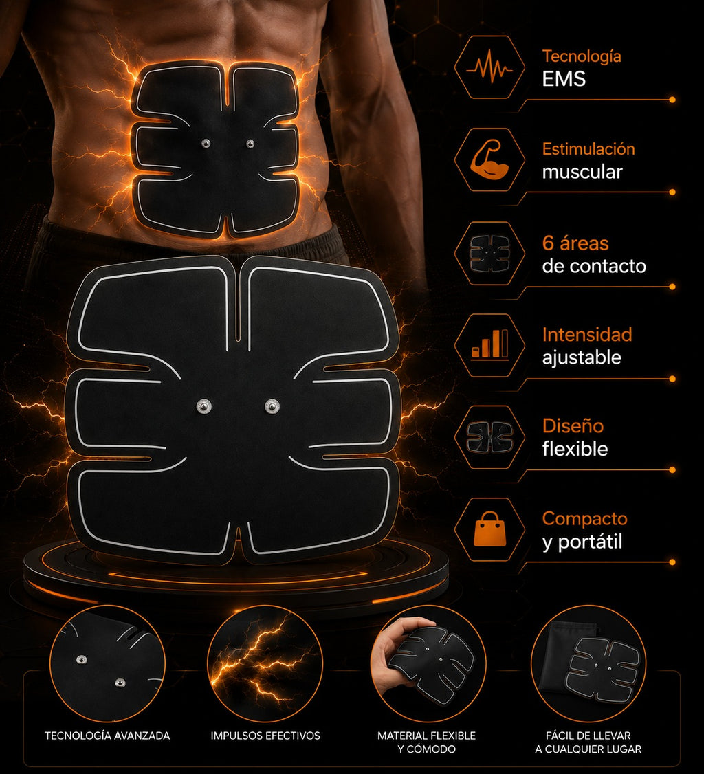 Kit Masajeador Abdominal EMS