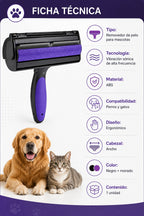 Removedor Sónico de Pelos de Mascotas
