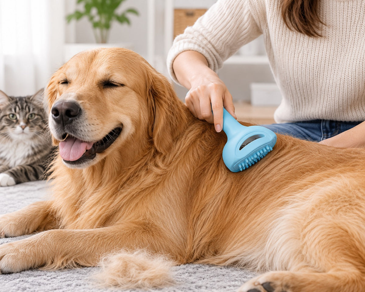 Cepillo Eléctrico para Eliminar Pelo de Mascotas
