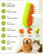 Cepillo a Vapor para Mascotas