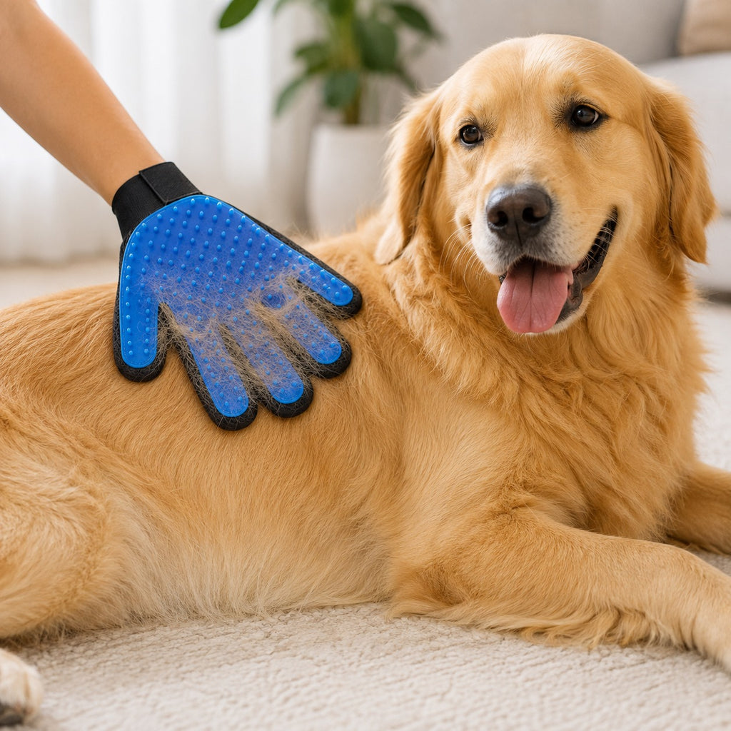 Guante para Eliminar Pelo de Mascotas
