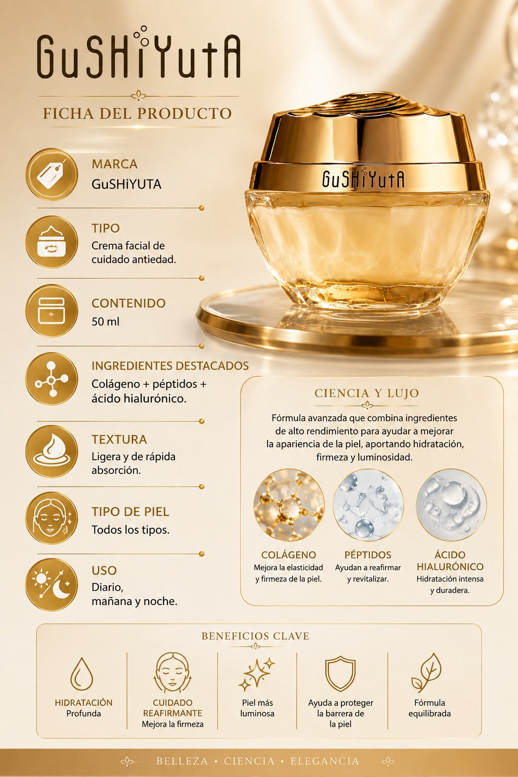 Crema GuSHIYUTA 50 ml
