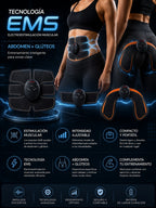 Pack EMS Fitness para Abdomen y Glúteos