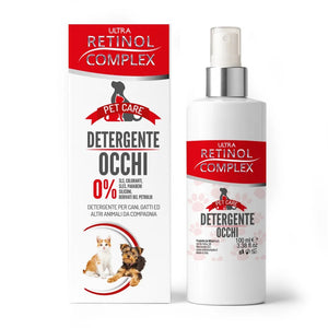 Limpiador de Ojos para Mascotas Retinol Complex – Higiene Ocular Suave para Perros y Gatos – 100ML